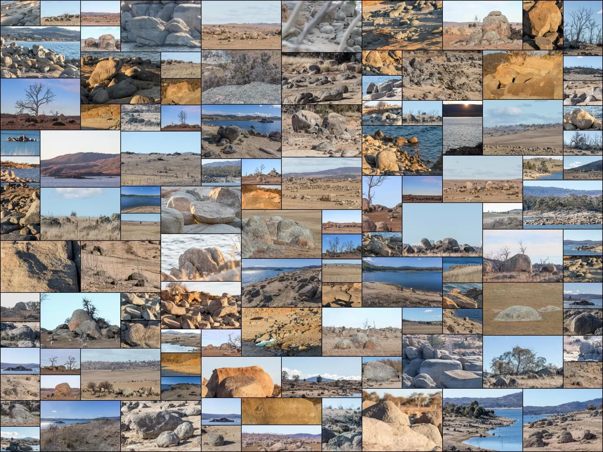 114 photos of Jindabyne Lake Granite Boulders