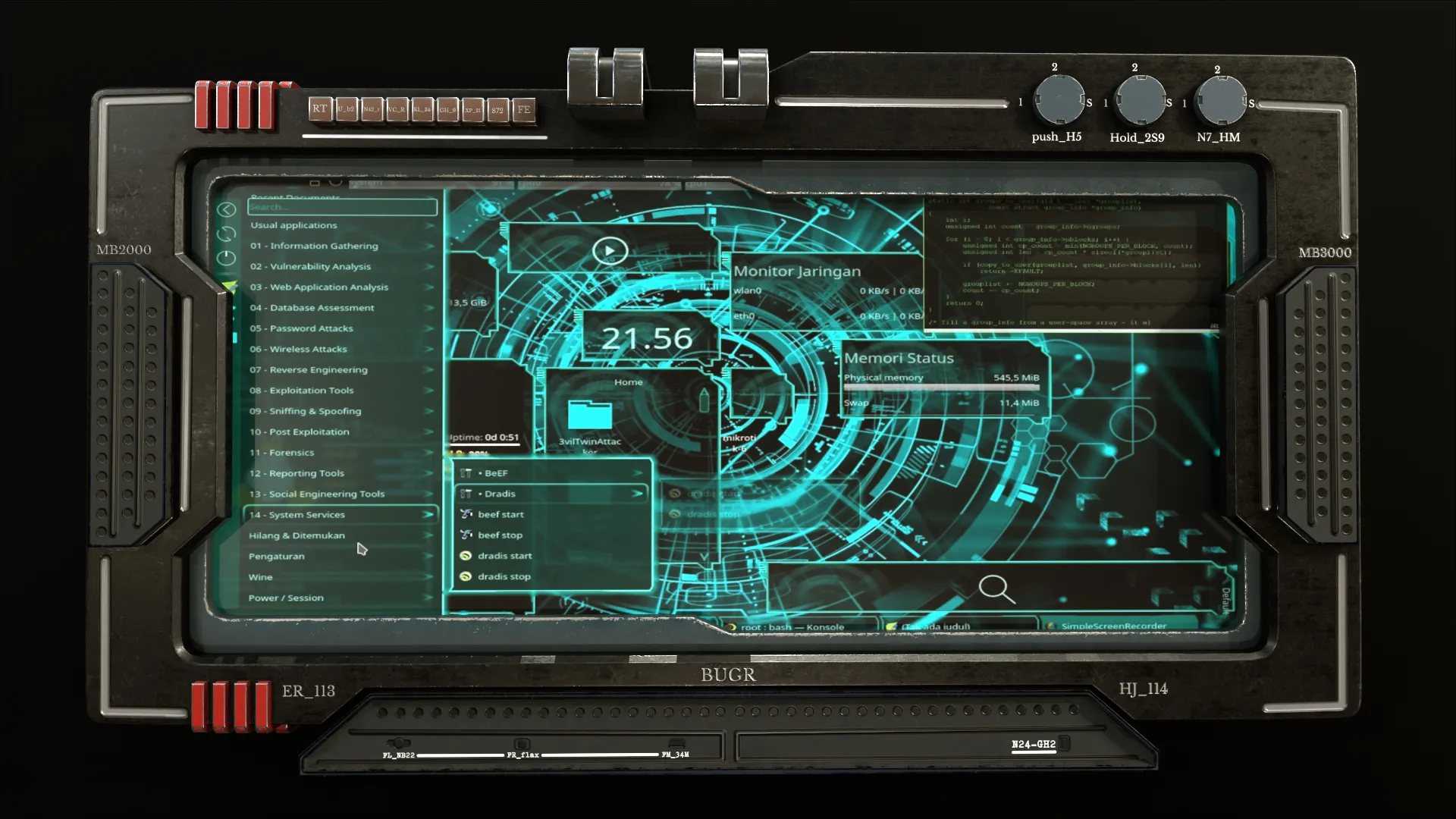 control panel screen - Vol 01