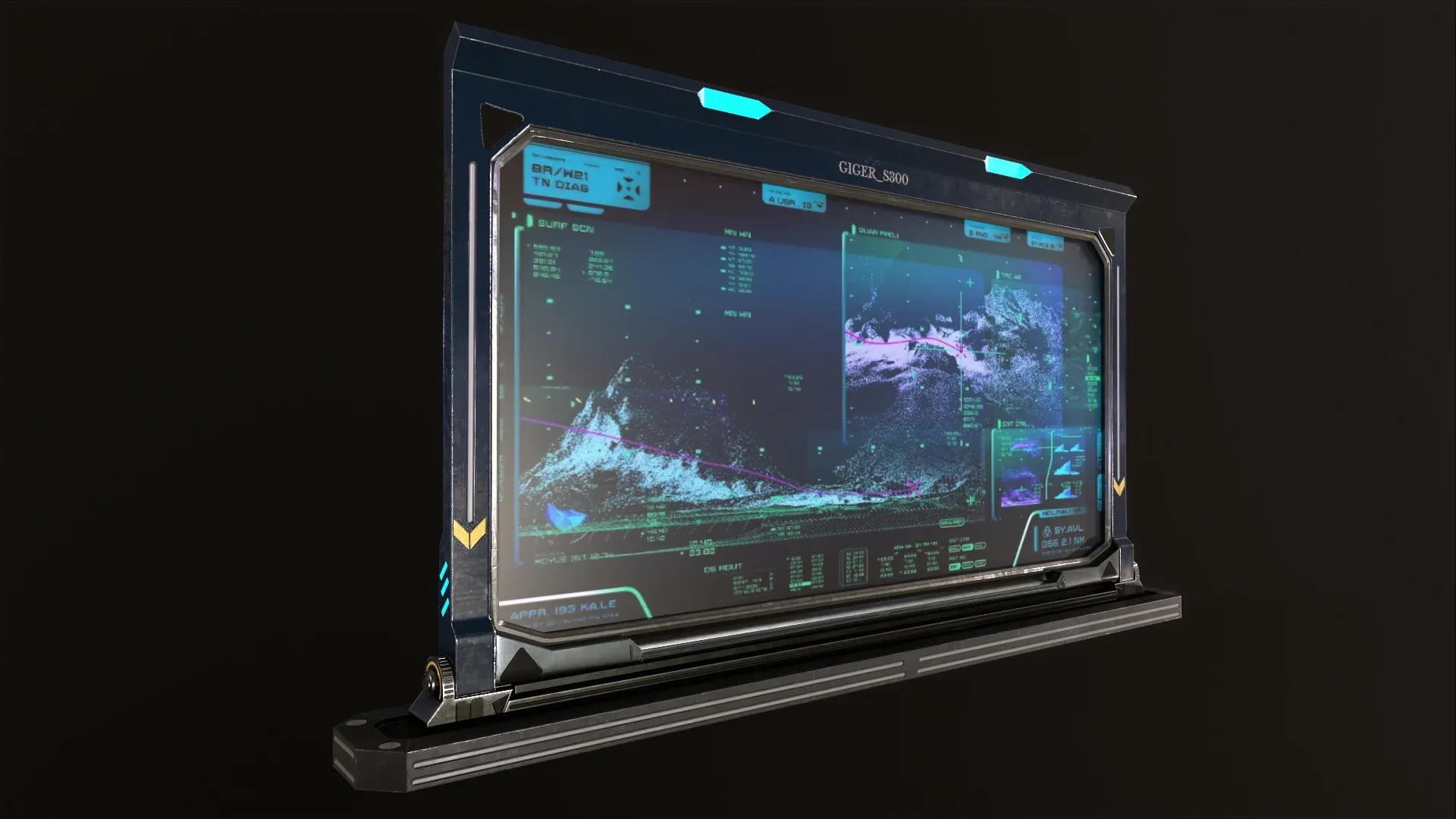 control panel screen - Vol 01