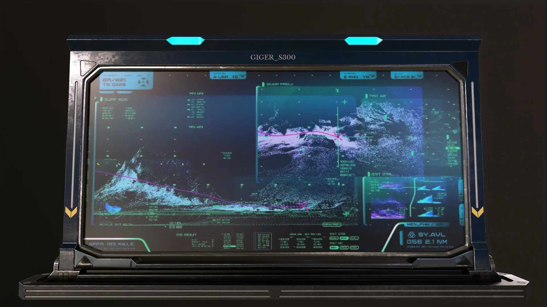 control panel screen - Vol 01