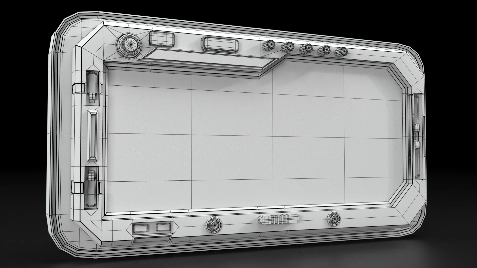 control panel screen - Vol 01