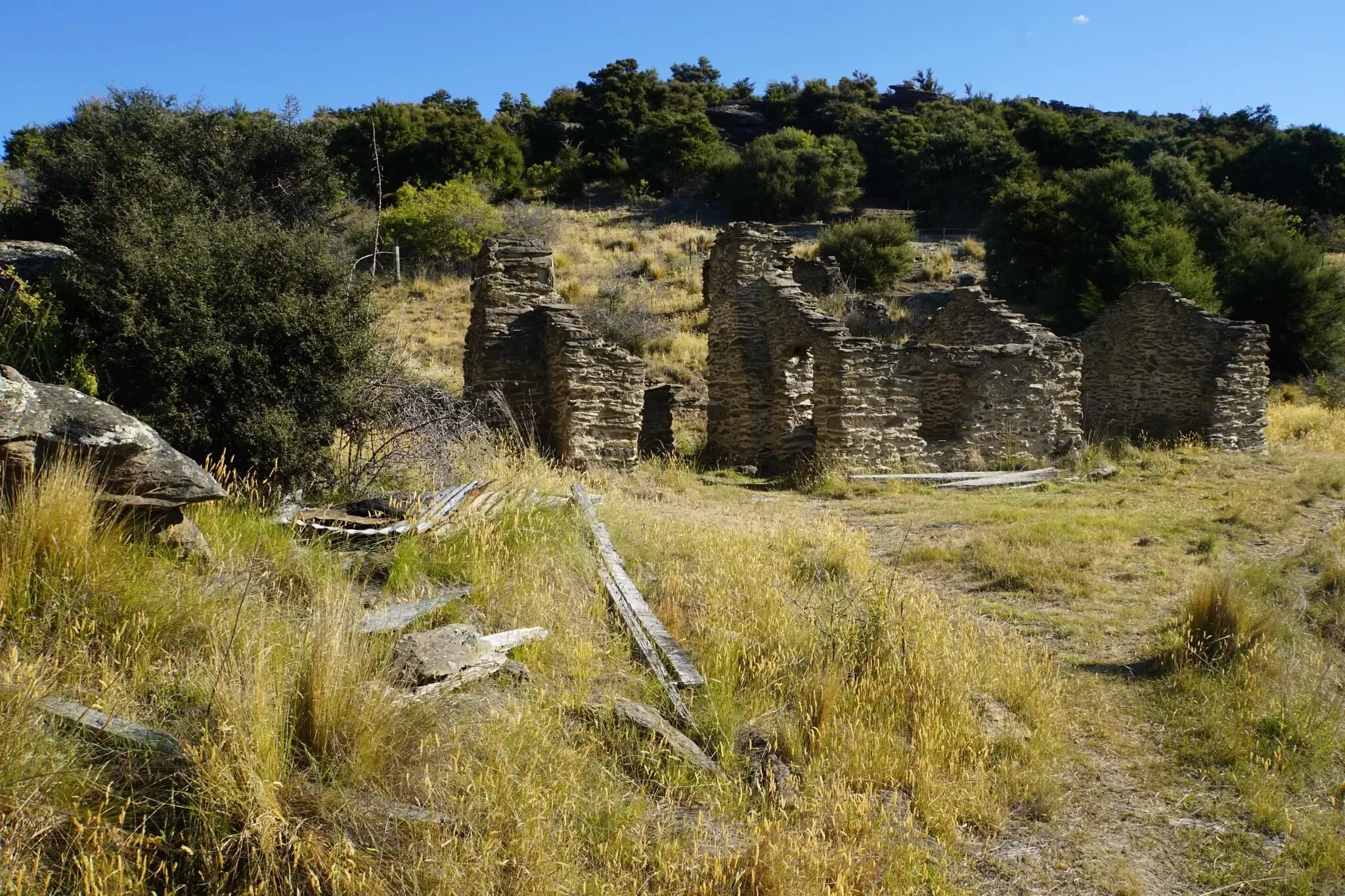 129 photos of Old Gold Mining Brick Huts