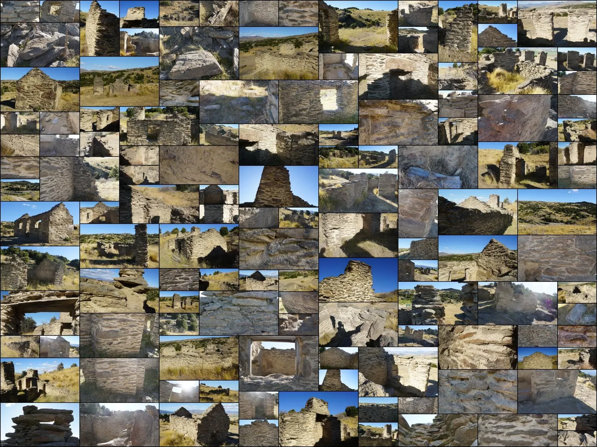 129 photos of Old Gold Mining Brick Huts