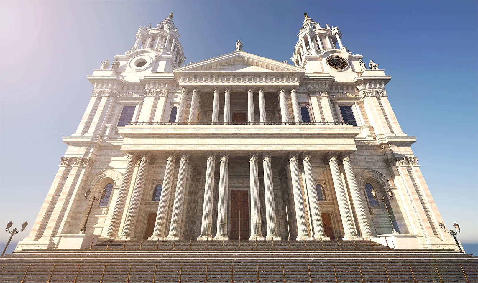 Saint Paul Cathedral 3D Scene + Modular Kits