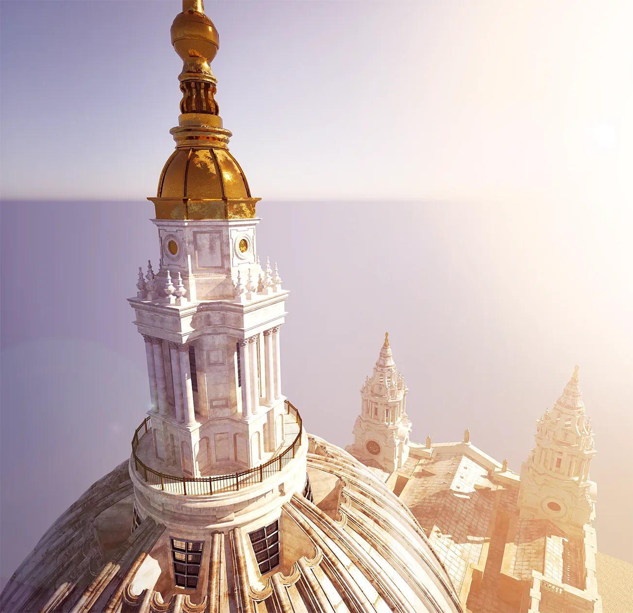 Saint Paul Cathedral 3D Scene + Modular Kits