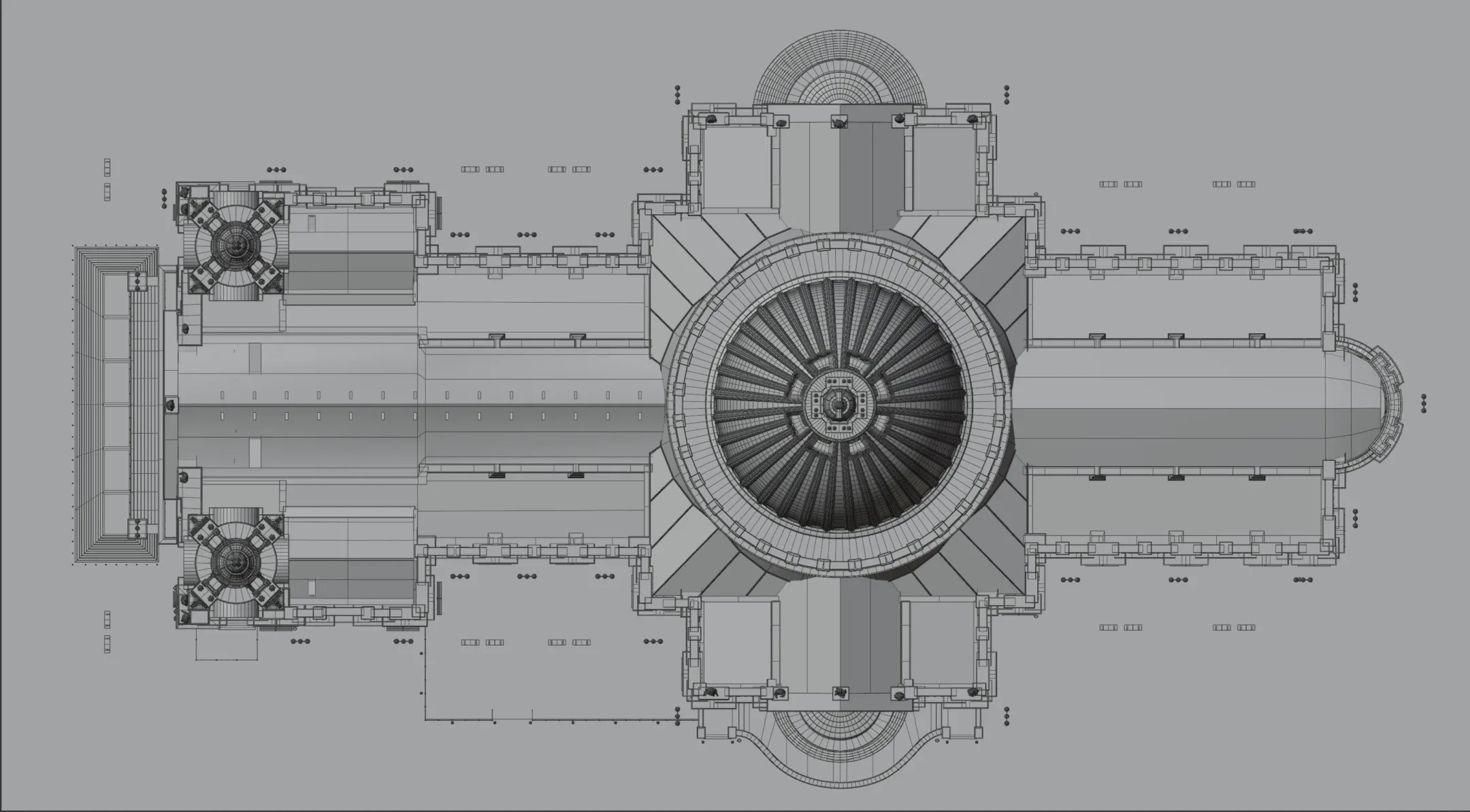 Saint Paul Cathedral 3D Scene + Modular Kits