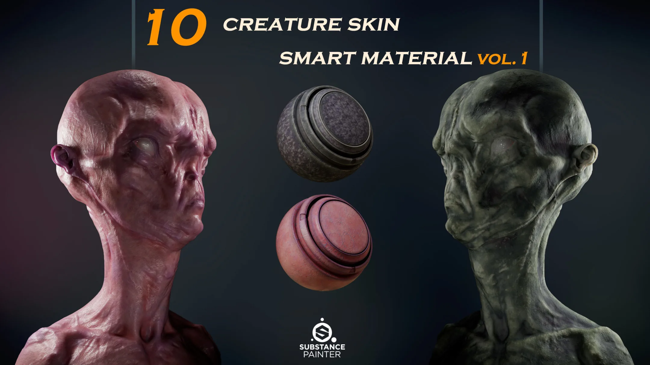 10 Creature skin smart material_VOL01