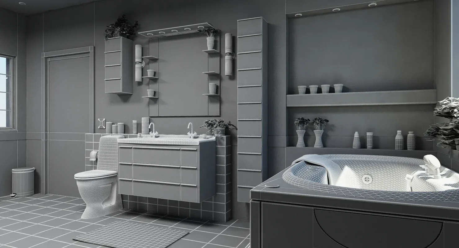 3D Bathroom 03