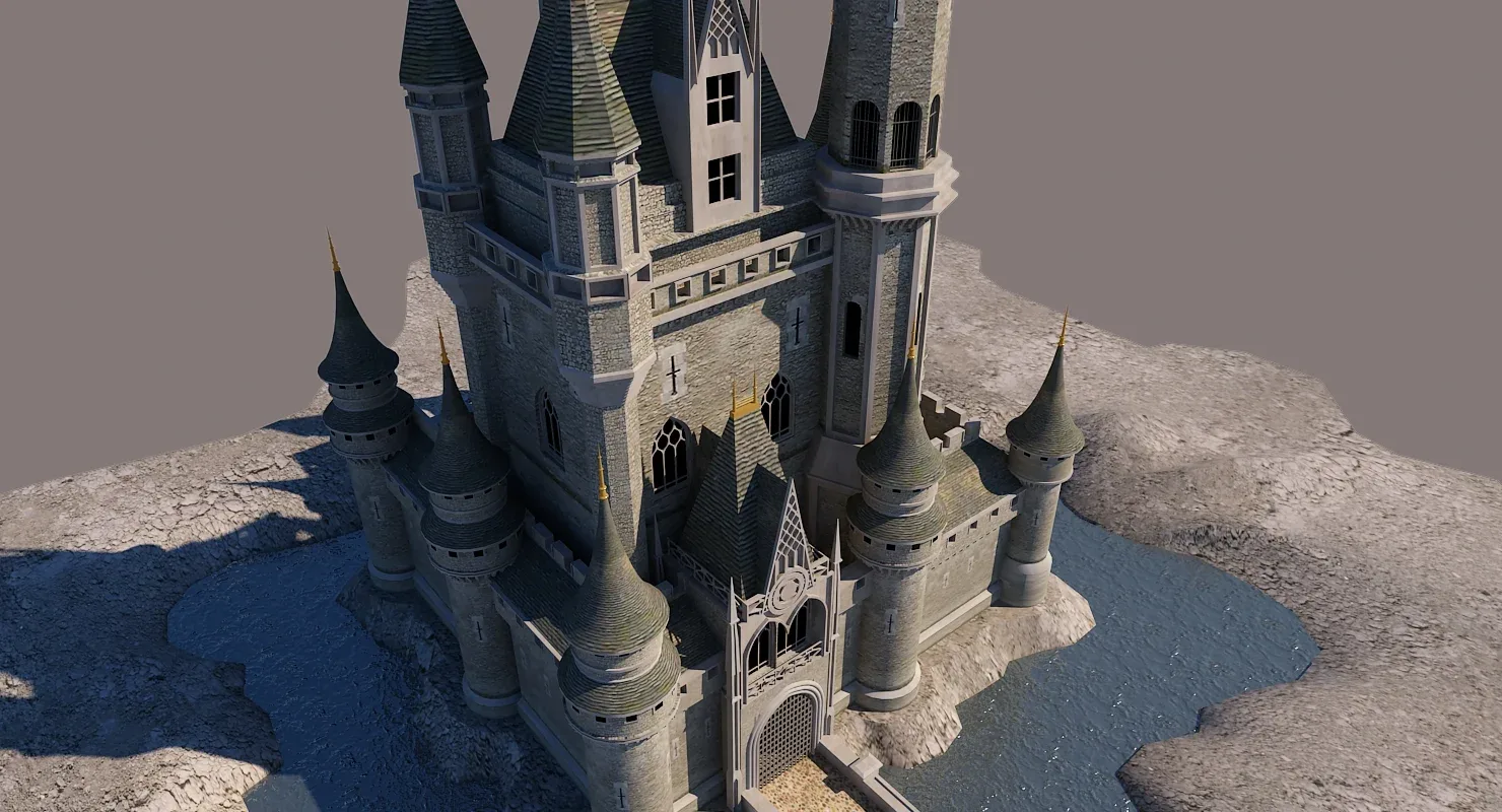 3D Castle 02