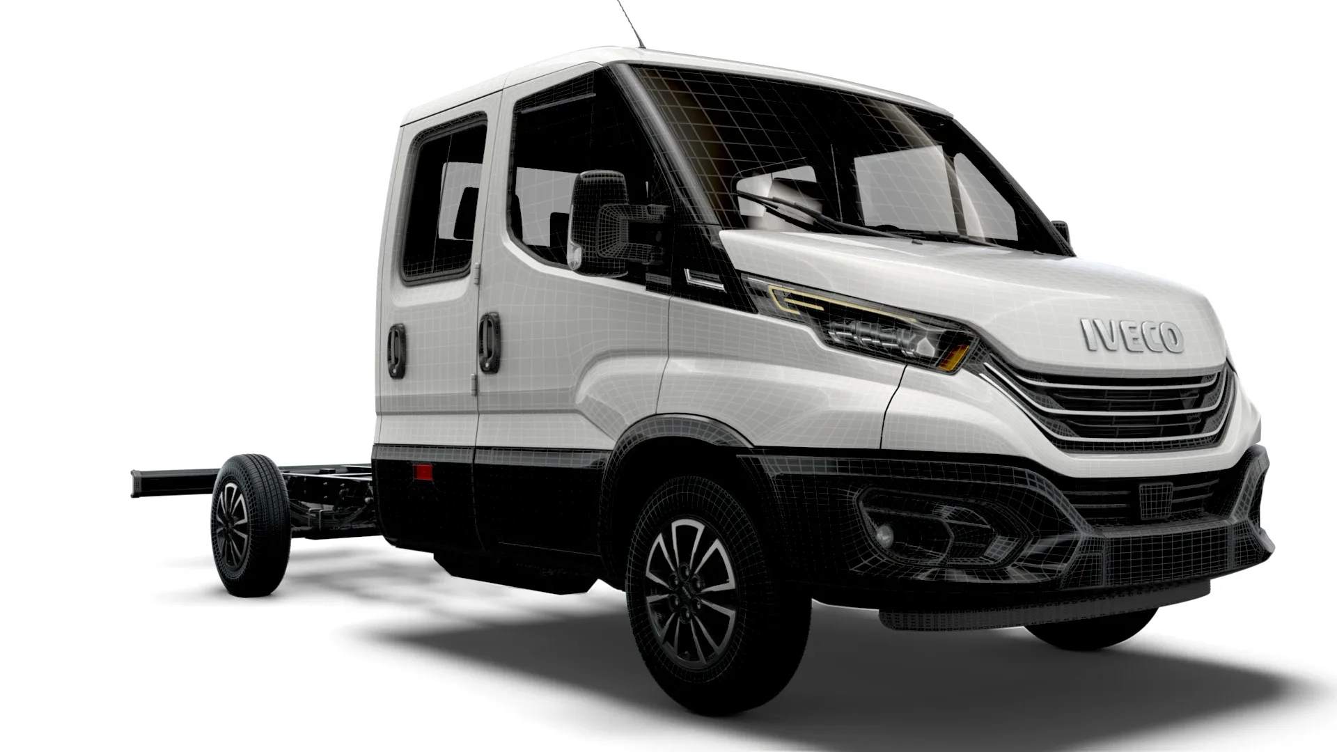 Iveco Daily Crew Cab L3 Chassis 2022