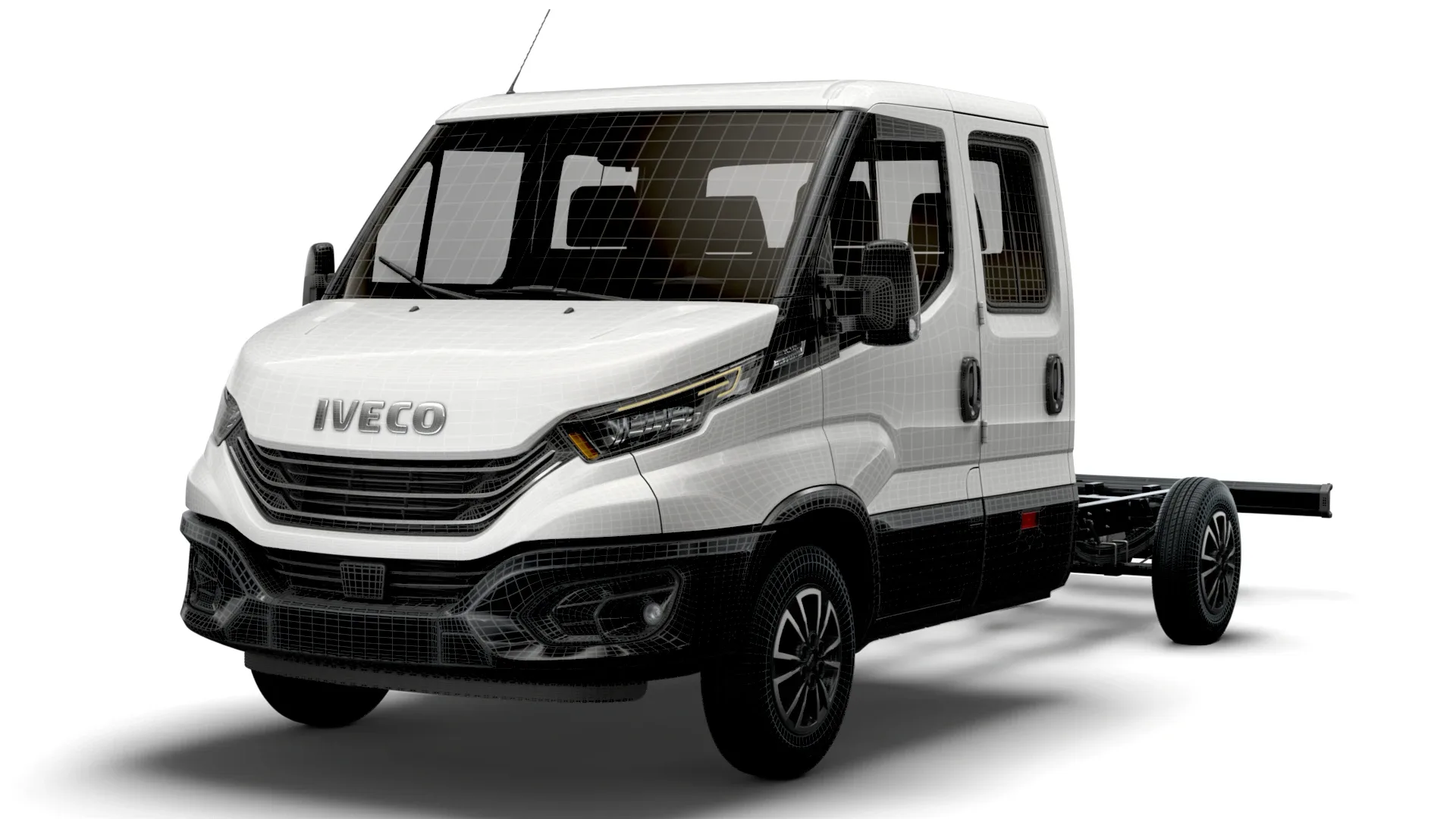 Iveco Daily Crew Cab L3 Chassis 2022