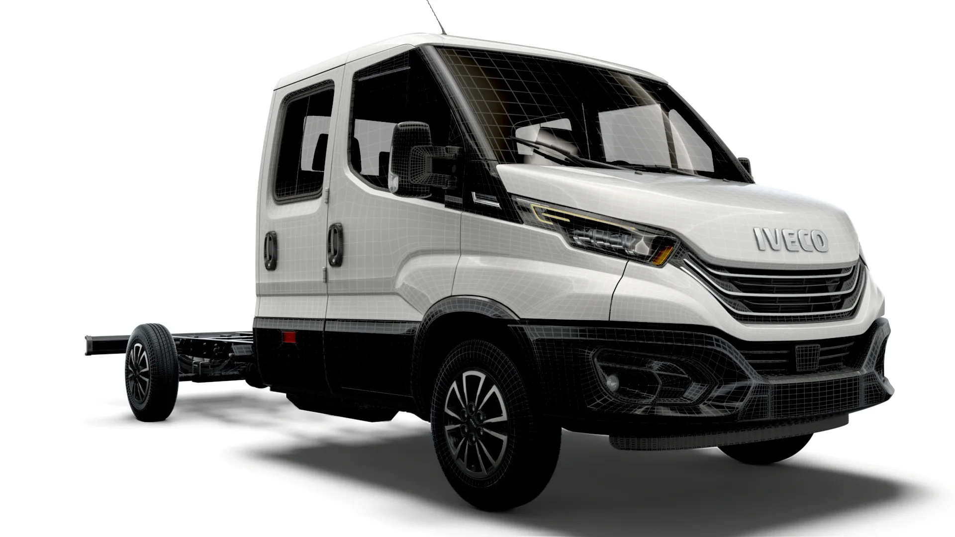 Iveco Daily Crew Cab L4 Chassis 2022