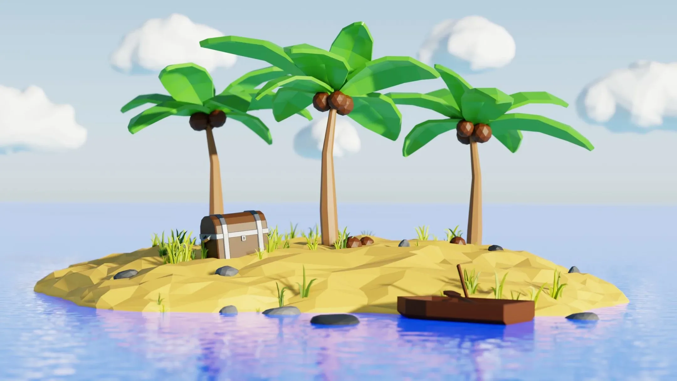 Low Poly Island