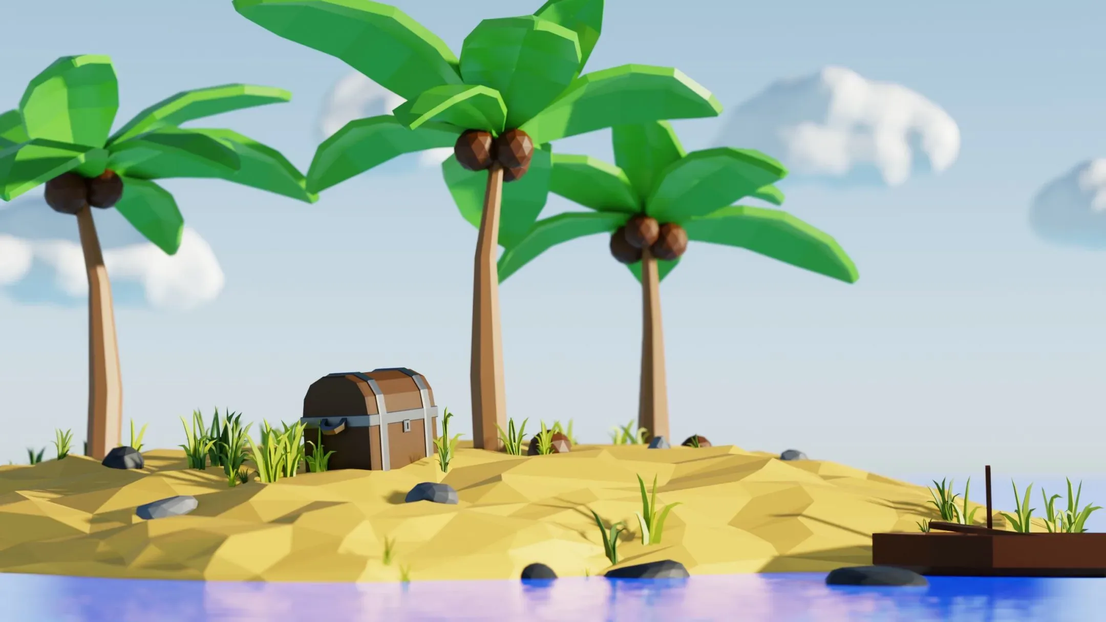 Low Poly Island