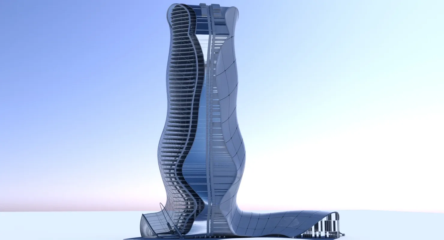 Futuristic Skyscraper 11