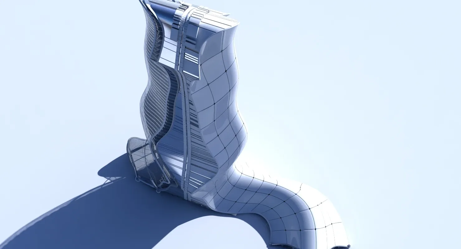 Futuristic Skyscraper 11