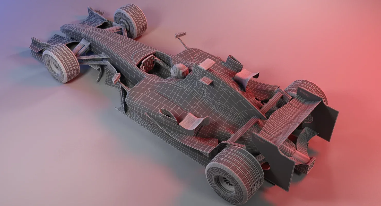 Generic Formula 1 Racing Car