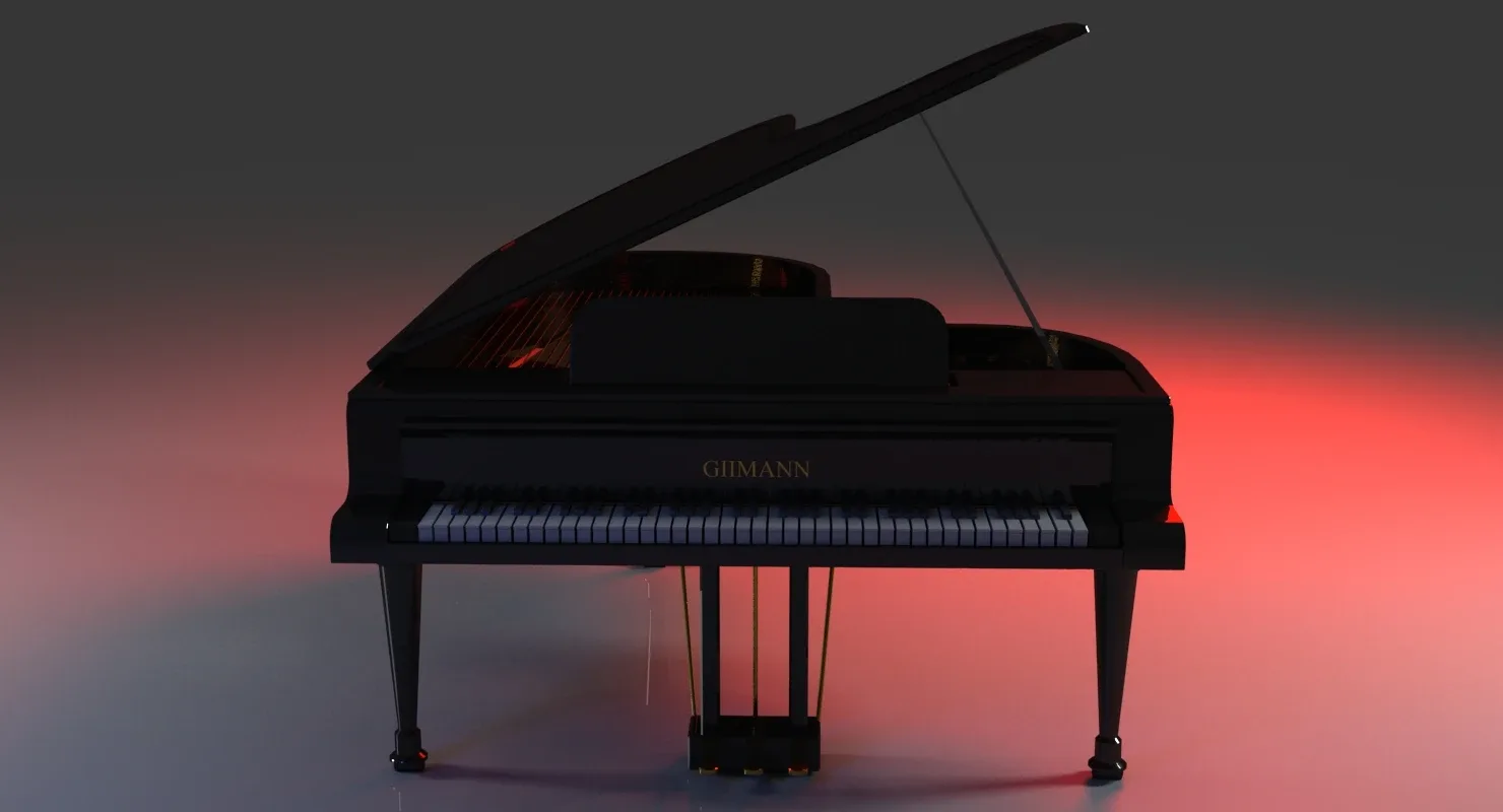 3D Grand Piano