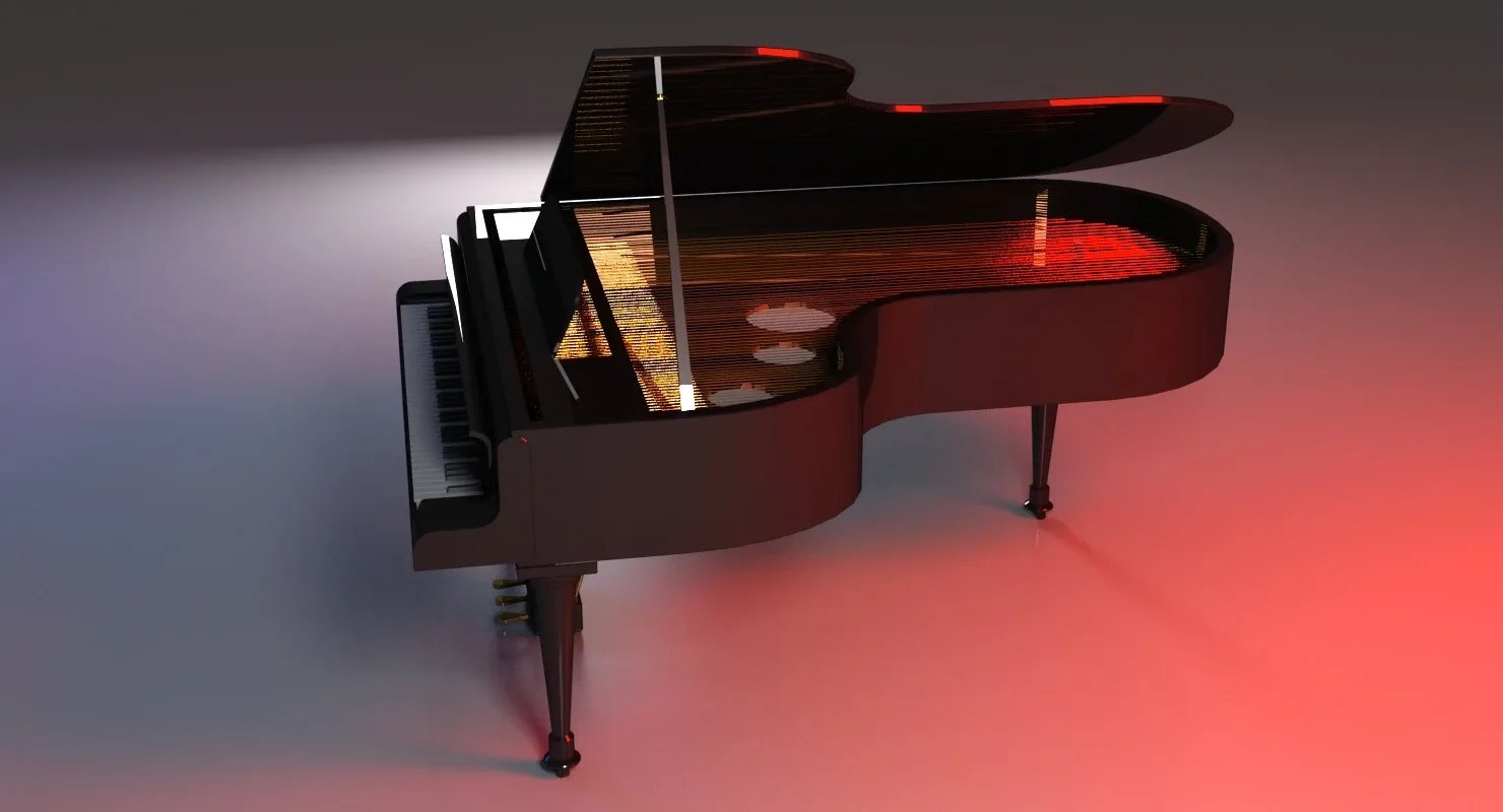 3D Grand Piano