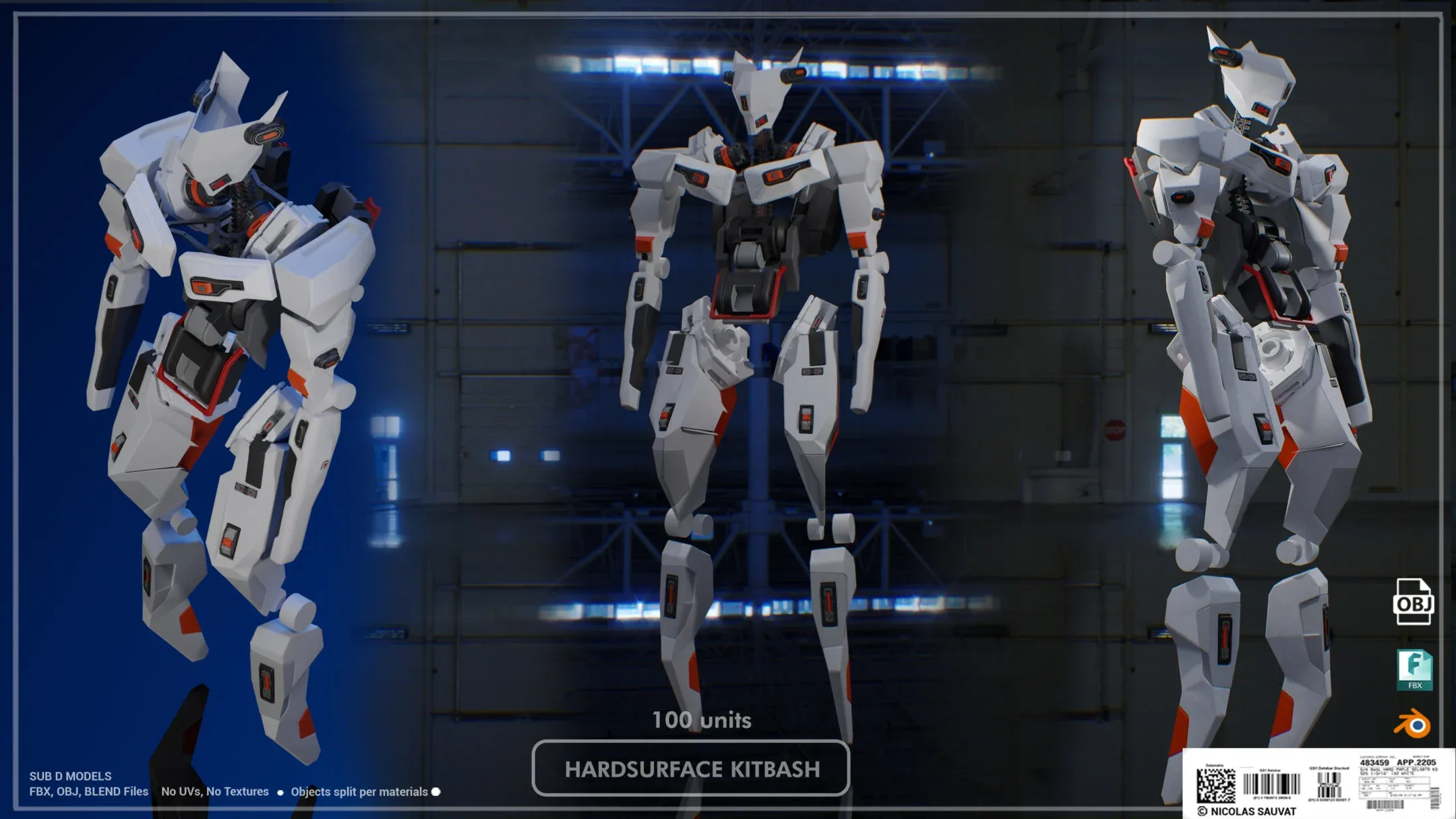 Hardsurface Kitbash Set