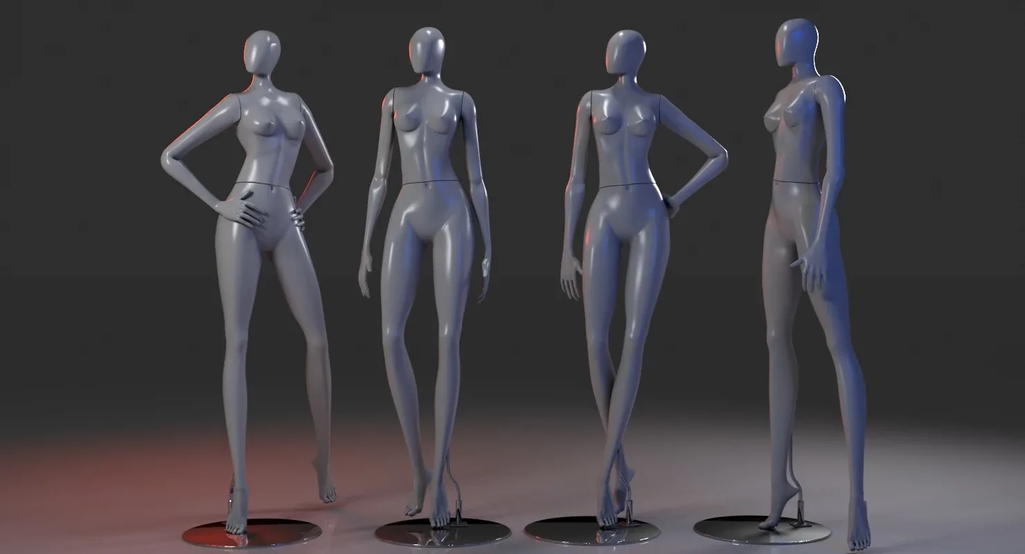 3D Mannequin 401