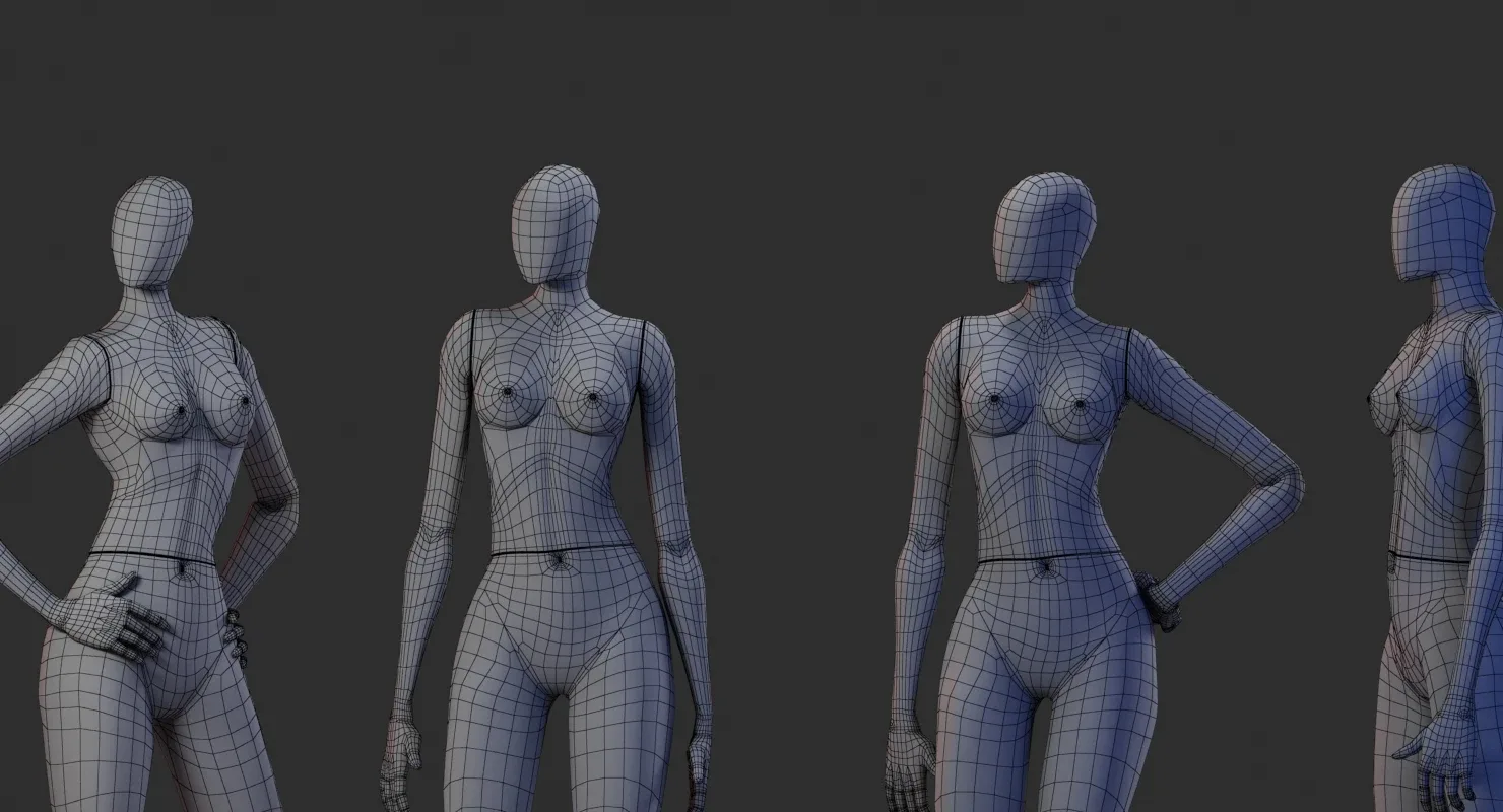 3D Mannequin 401