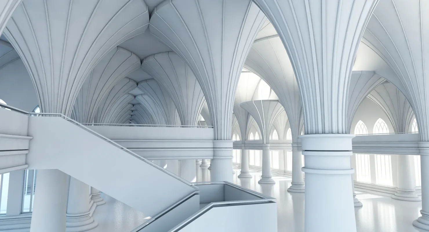 Modern Classic Interior Scene 7