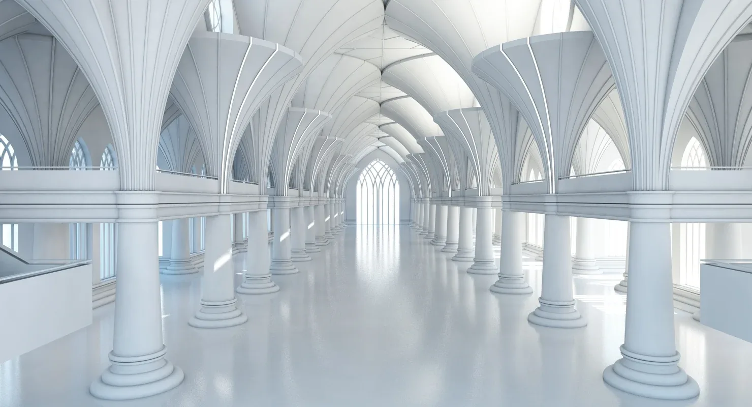 Modern Classic Interior Scene 7