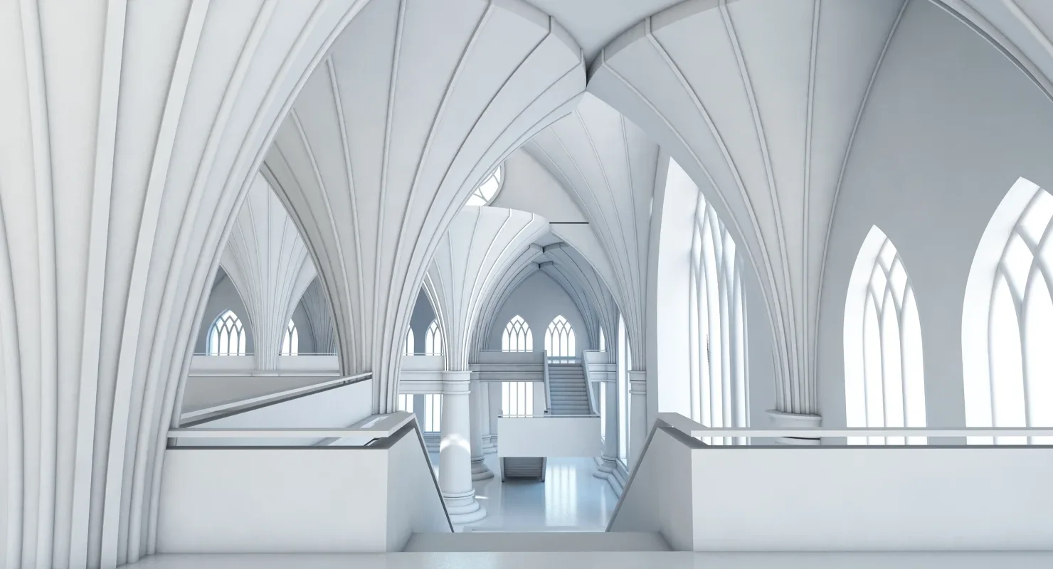 Modern Classic Interior Scene 7