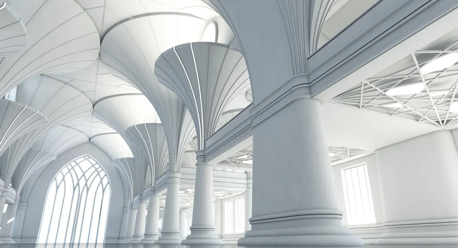 Modern Classic Interior Scene 7