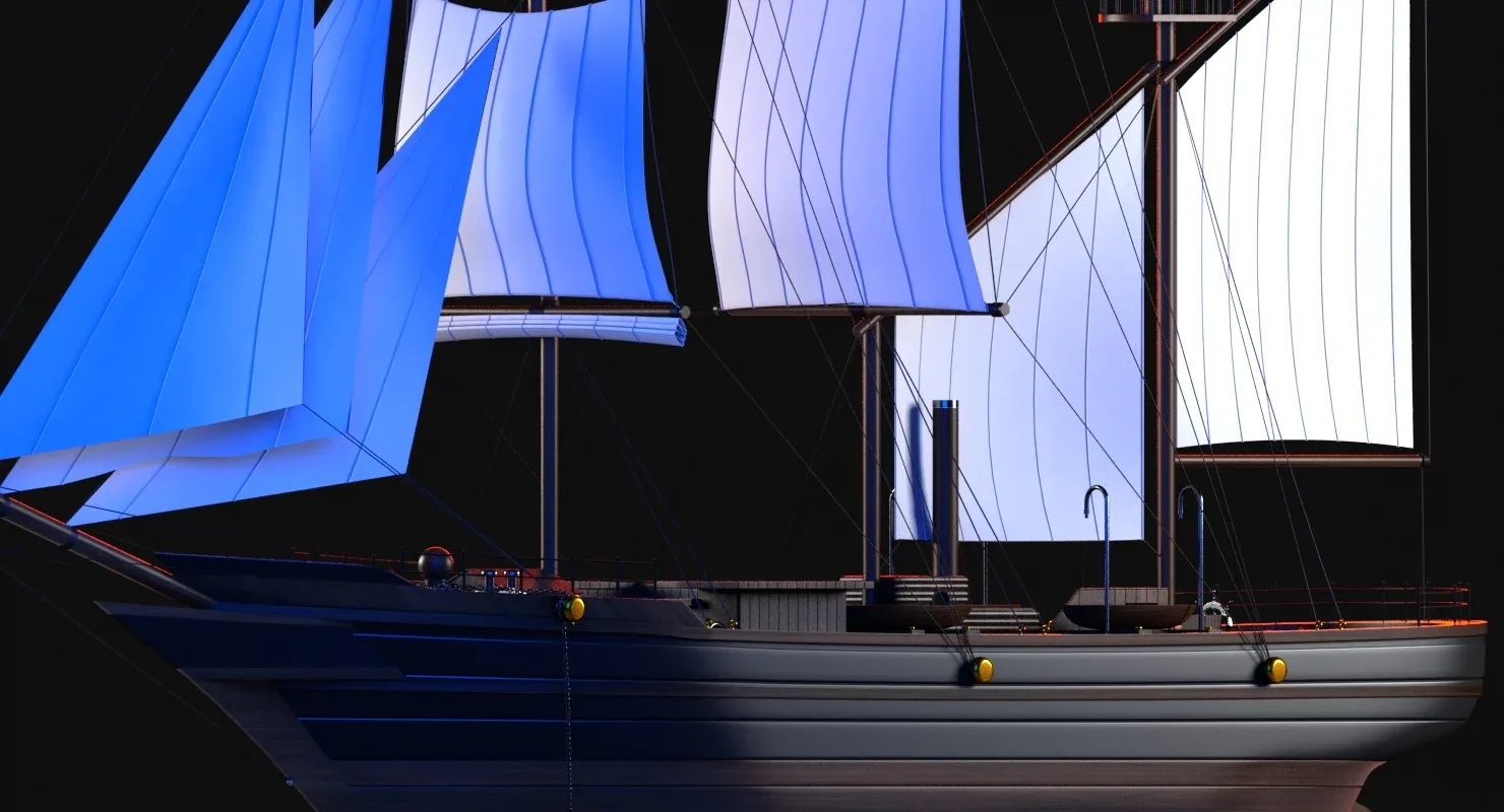 Sail Boat Miniature