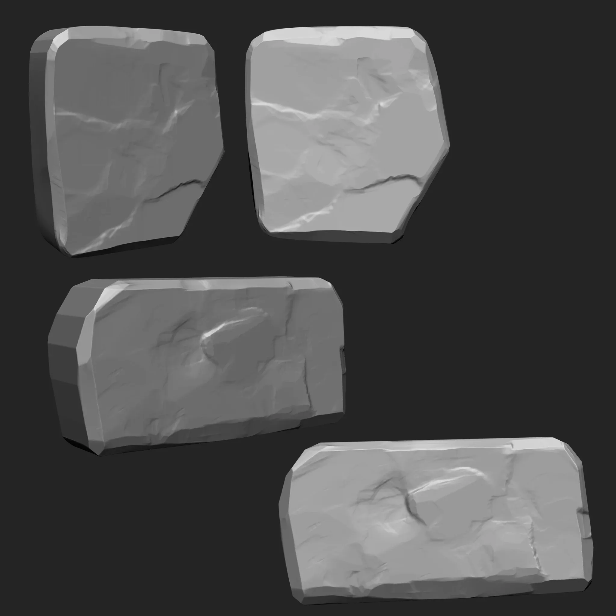 Stylized Stone IMM Brushes 50 in one Vol. 4