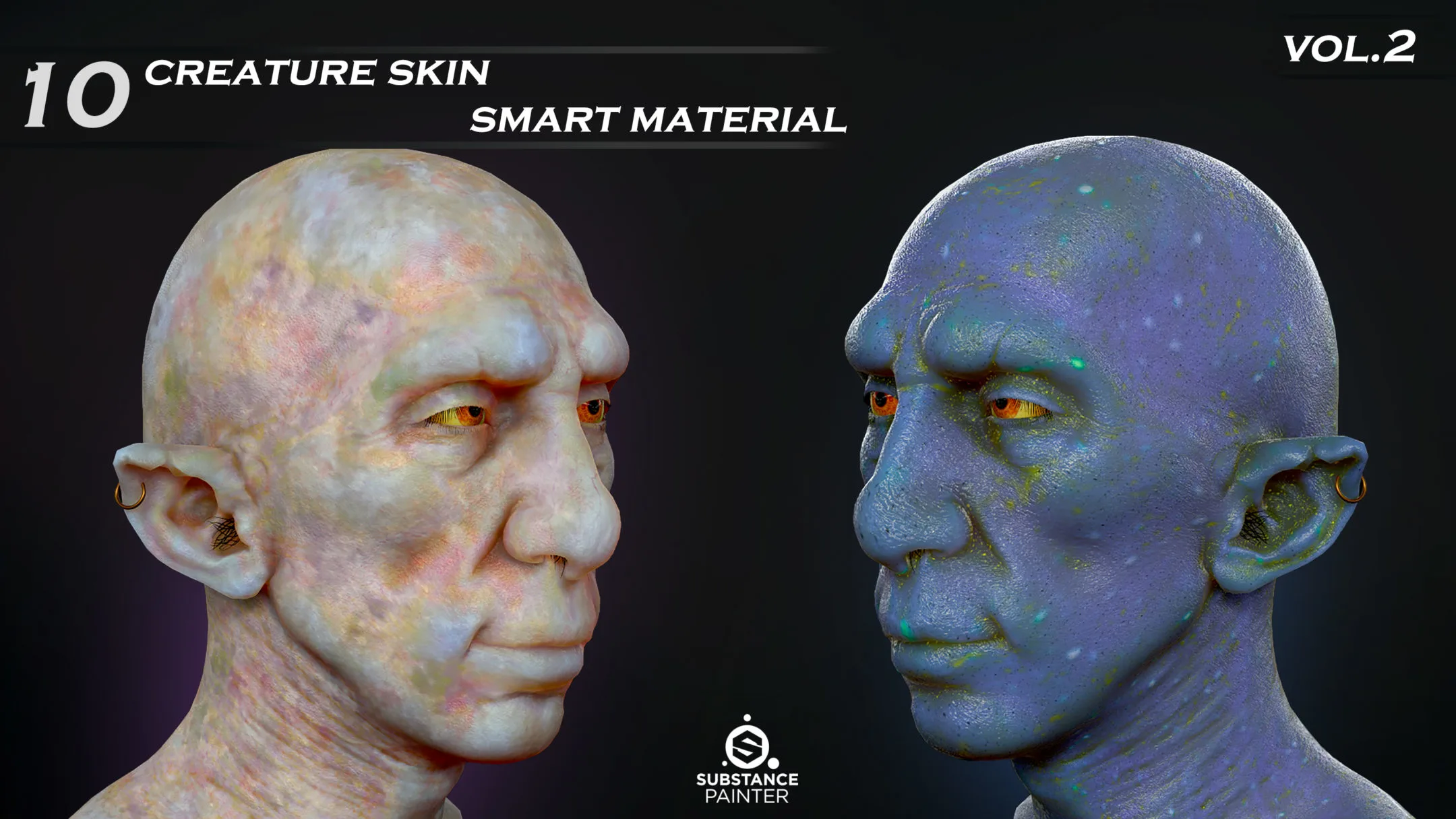 10 Creature skin smart material VOL02