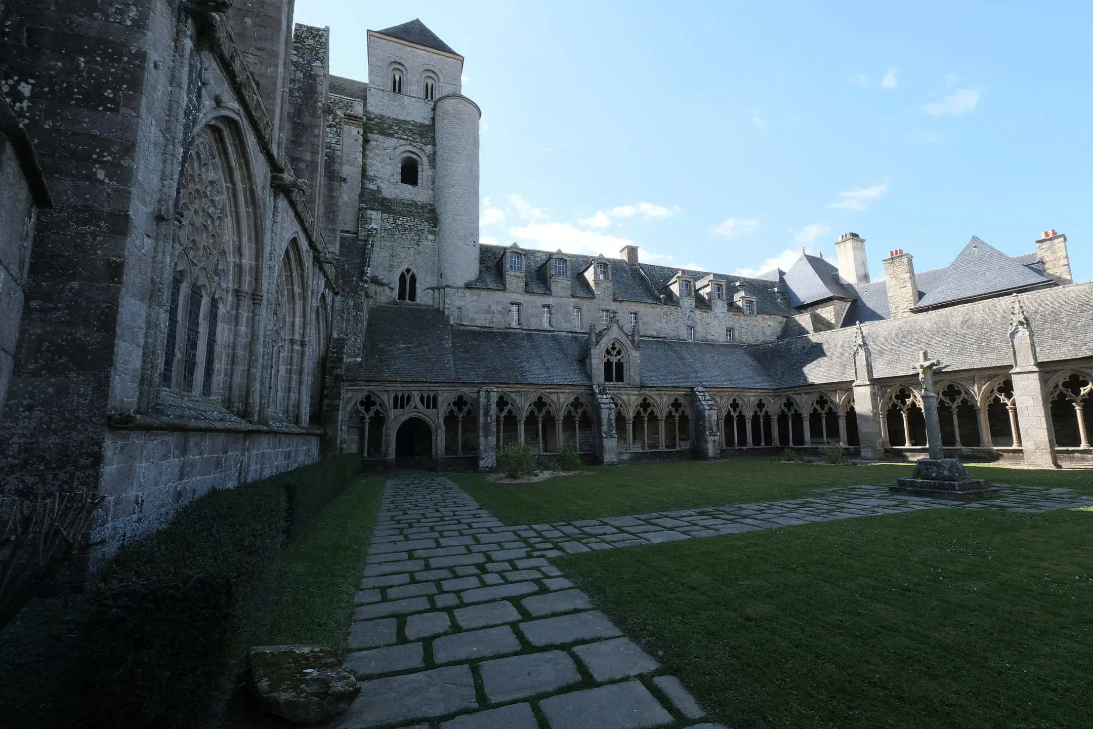 Gothic Church And Its Cloister