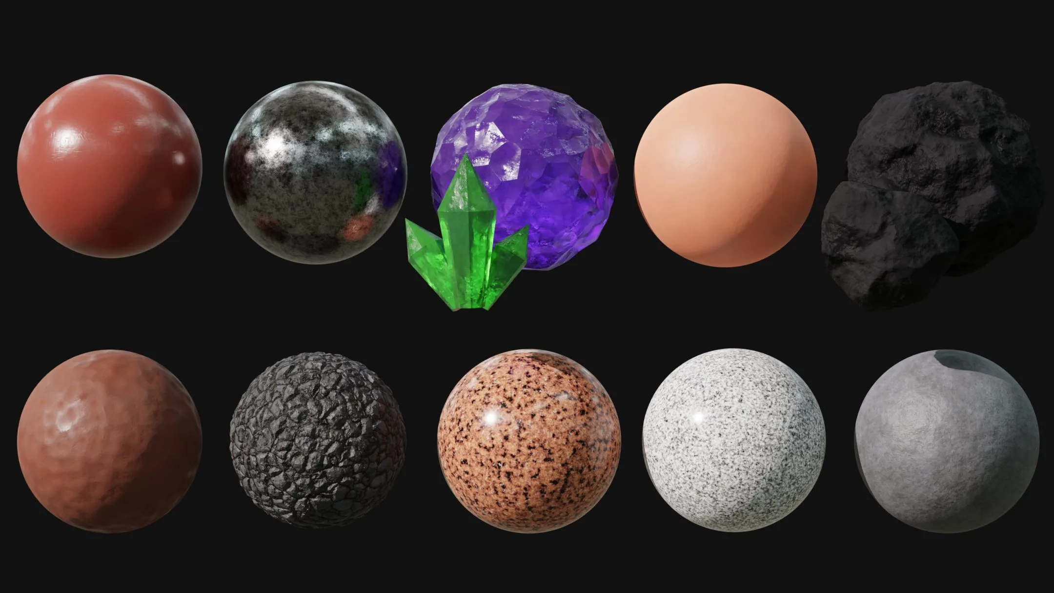 Blender Procedural Material Pack #7