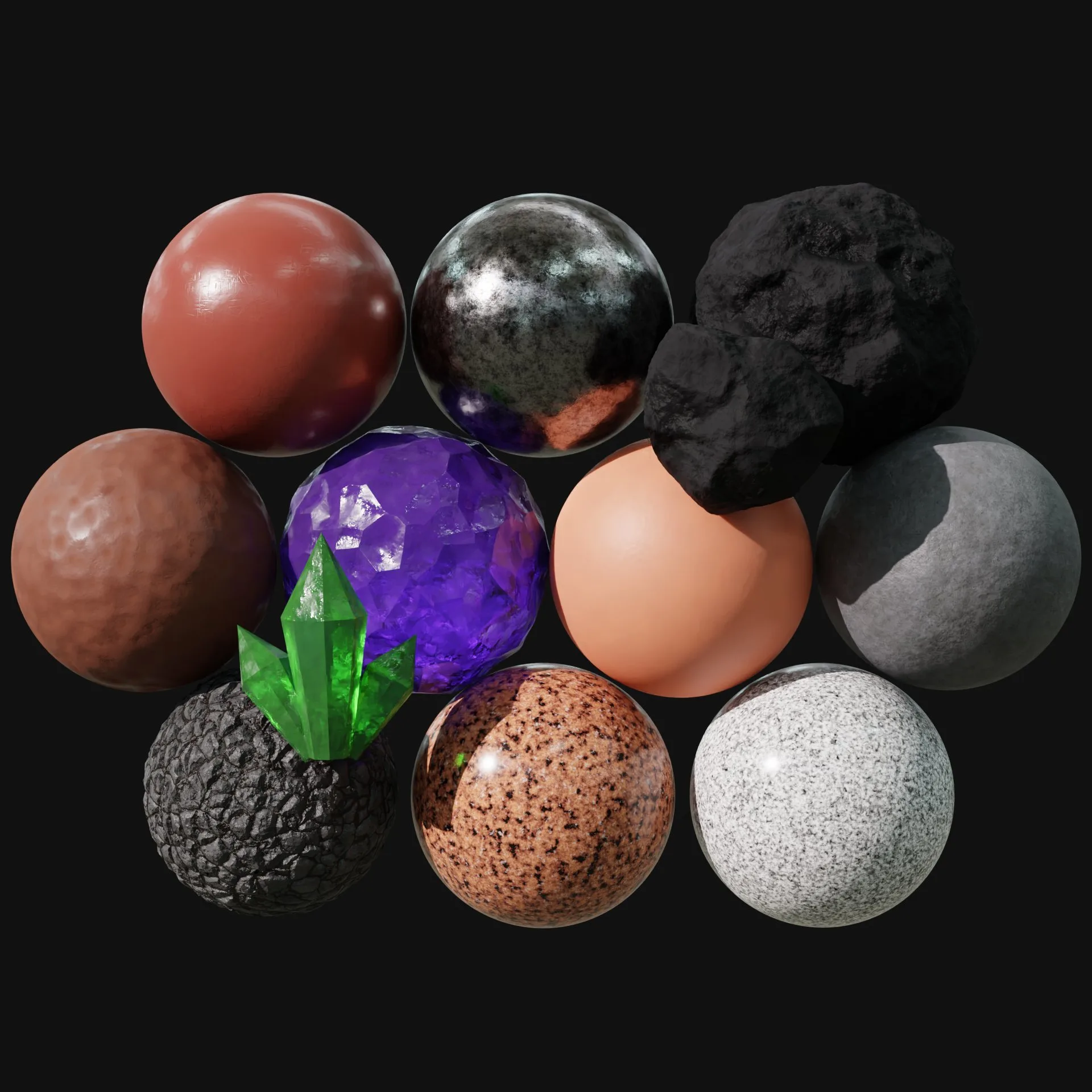 Blender Procedural Material Pack #7