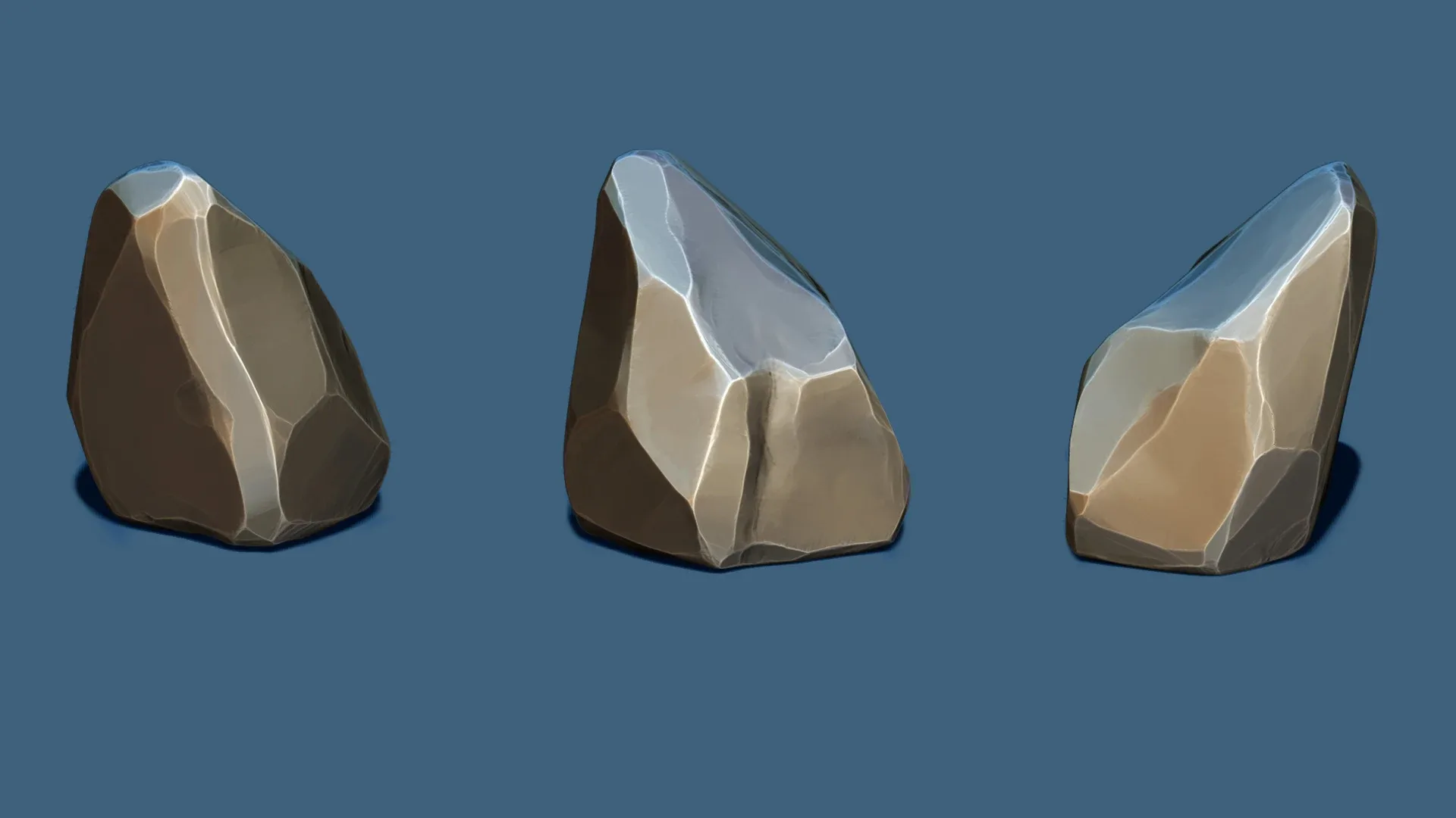 ZBrush - Stylized Stones IMM Brushes