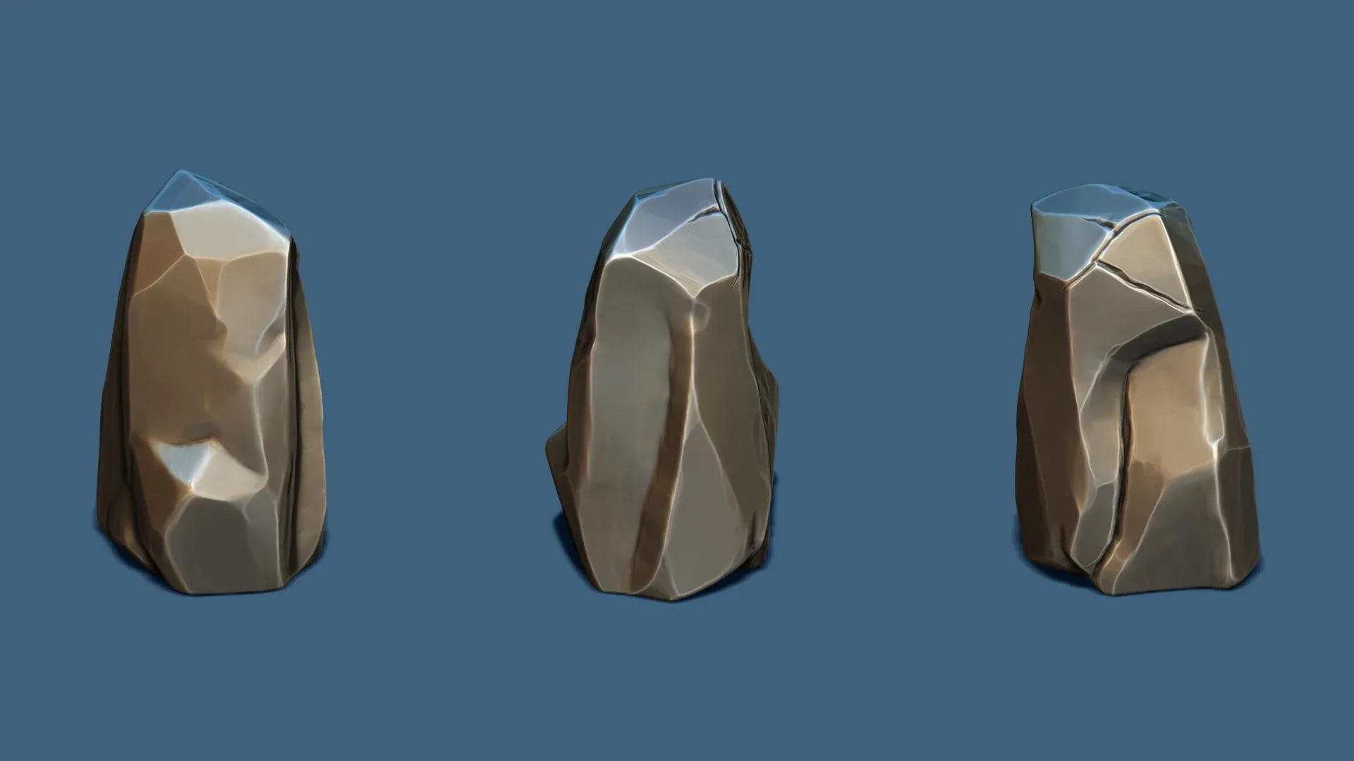 ZBrush - Stylized Stones IMM Brushes