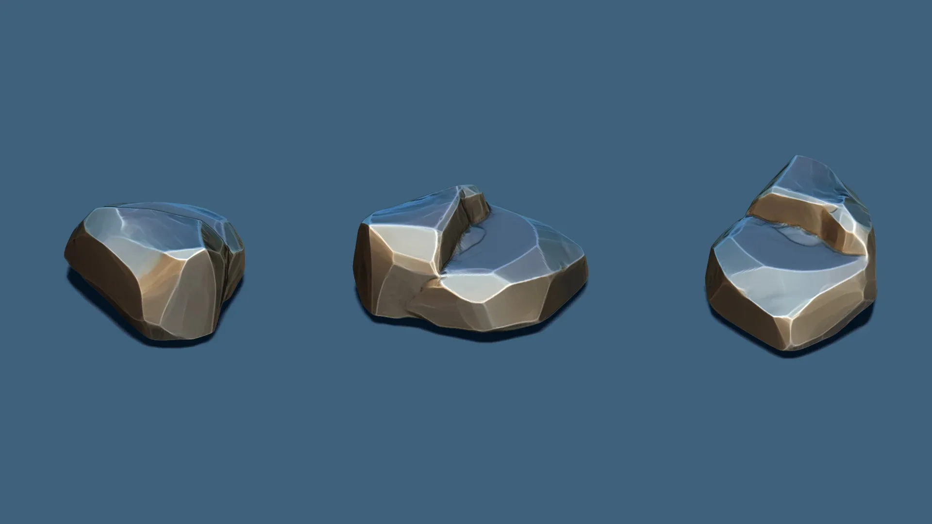 ZBrush - Stylized Stones IMM Brushes