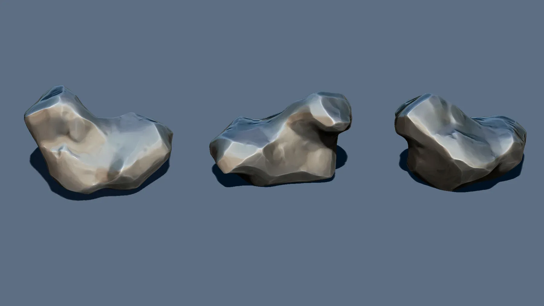 Zbrush - 30 Stylized Stones IMM Brushes