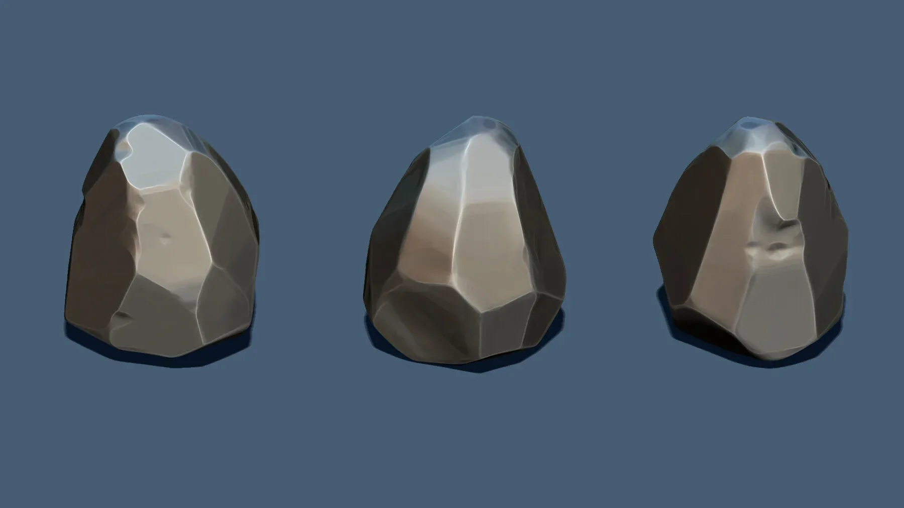 Zbrush - 30 Stylized Stones IMM Brushes