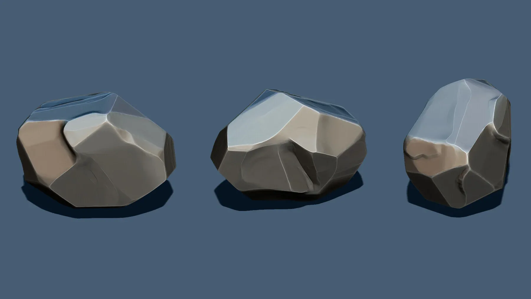 Zbrush - 30 Stylized Stones IMM Brushes