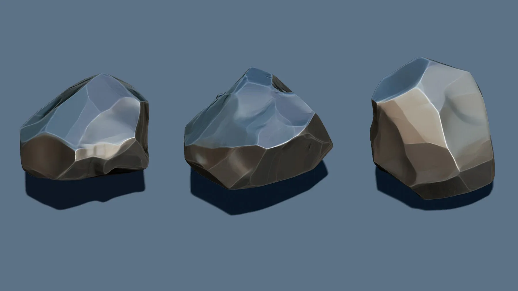 Zbrush - 30 Stylized Stones IMM Brushes