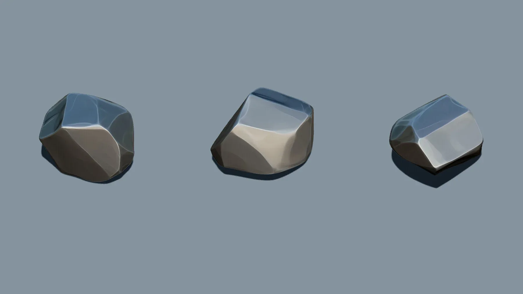 Zbrush - 30 Stylized Stones IMM Brushes