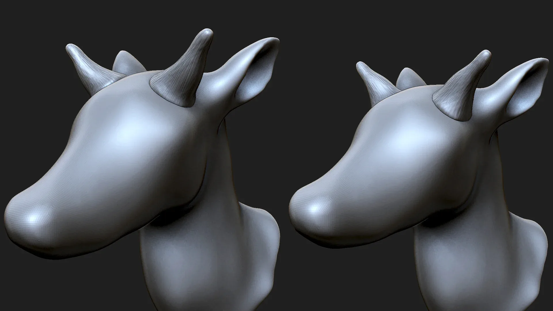 ZBrush - Horns IMM Brushes - VOL. 1