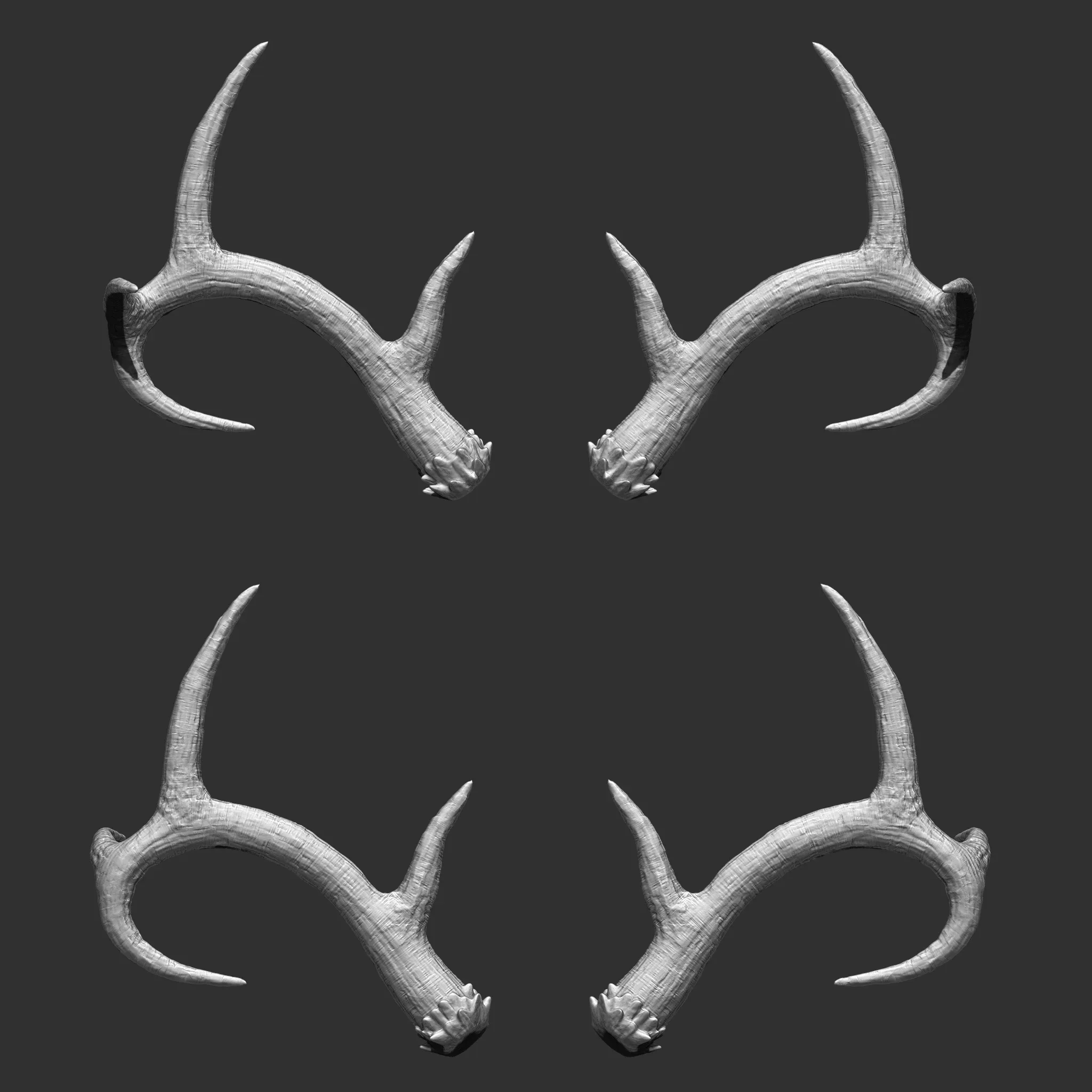 ZBrush - Horns IMM Brushes - VOL. 2