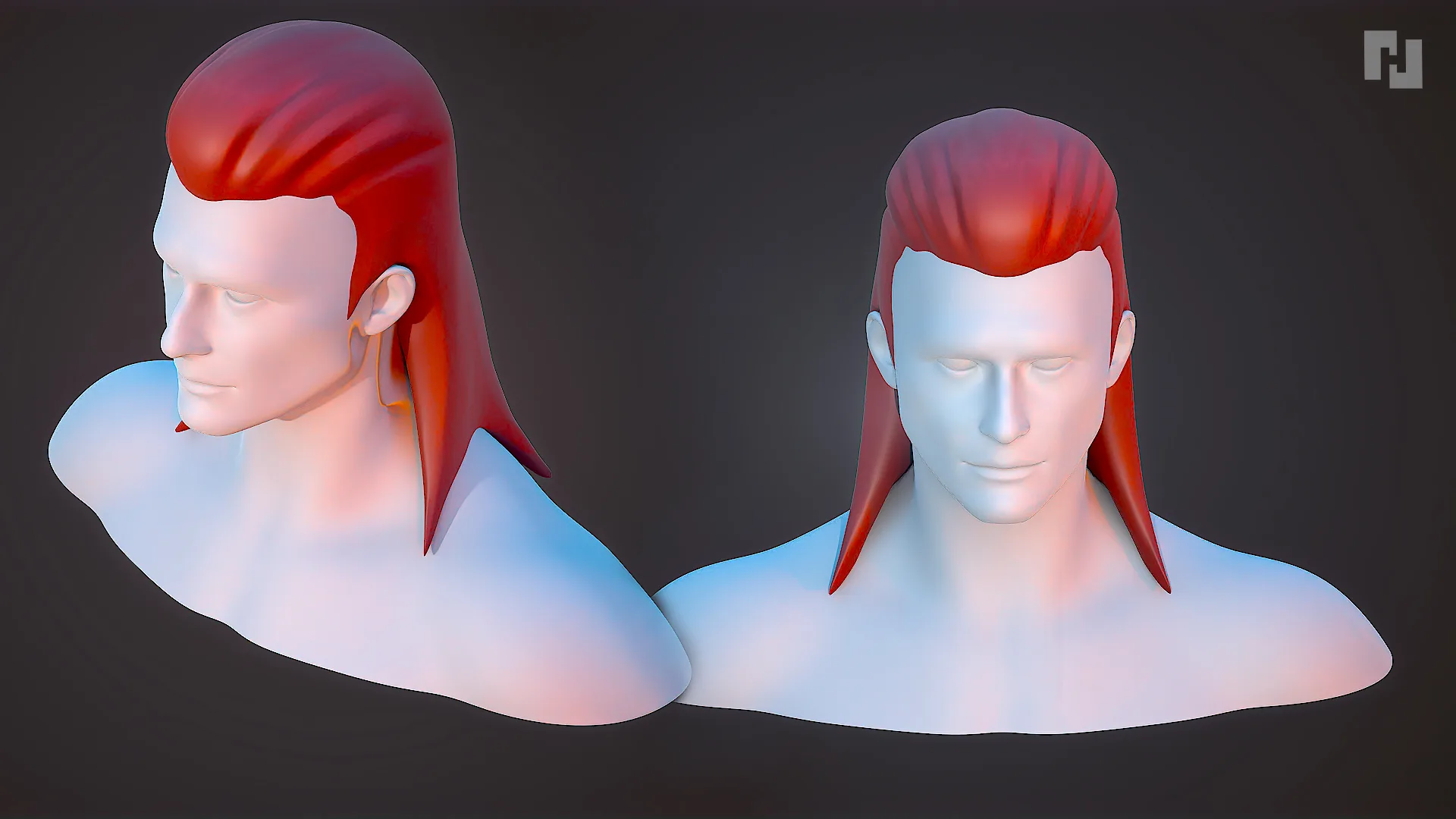 Hair male pack