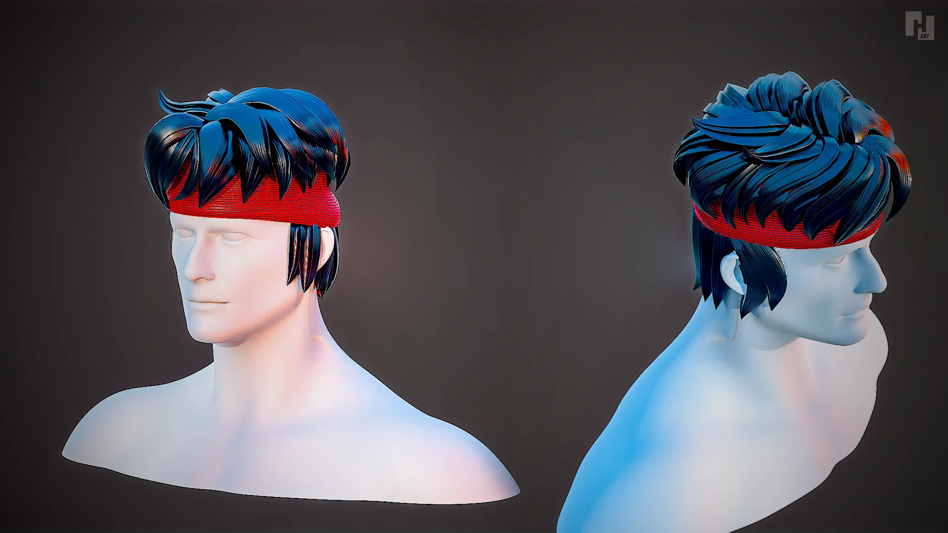 Hair male pack