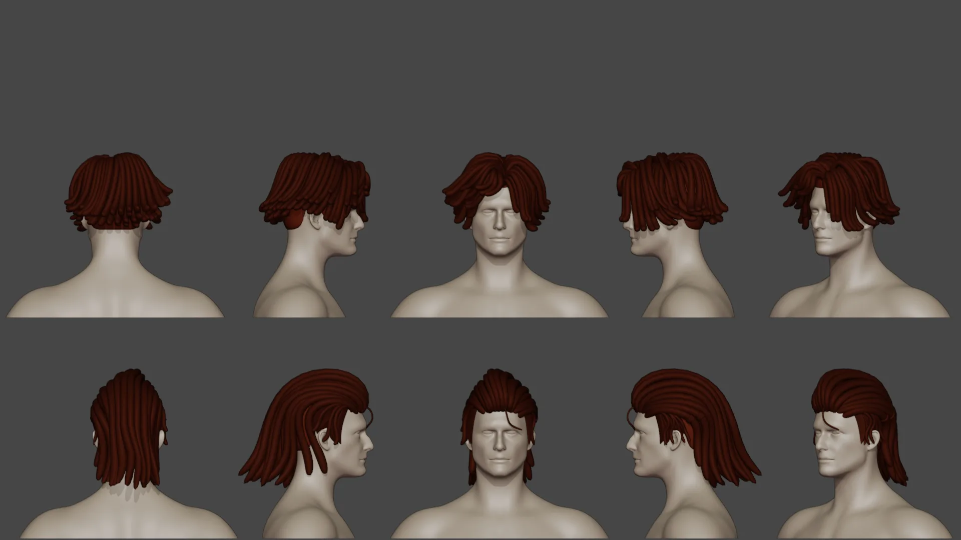 Hair male pack