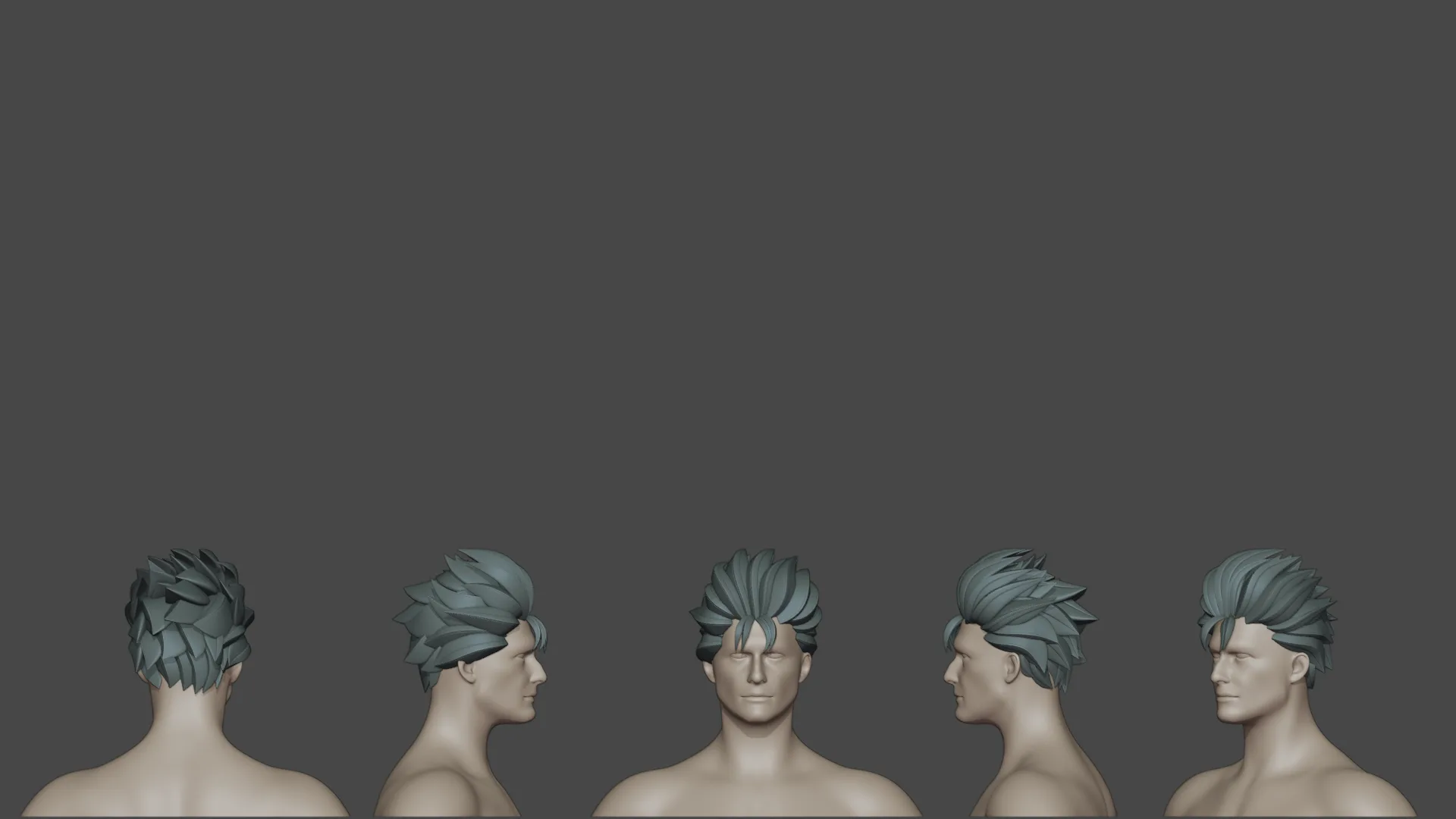 Hair male pack